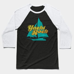 Yacht Rock Party Boat Drinking design - Captain's Yacht Baseball T-Shirt